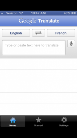 google translate iphone