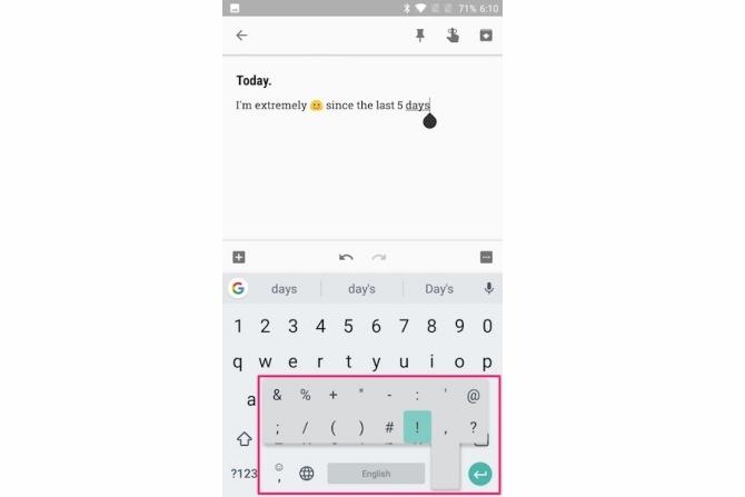 съветите на gboard тип по-бързо