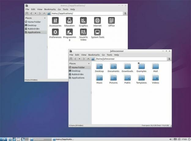 Това е екранно заснемане на Lubuntu, лек аромат на Ubuntu
