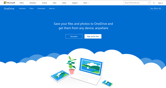 Снимка на OneDrive