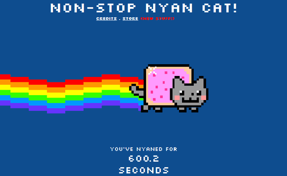 игра на котка nyan