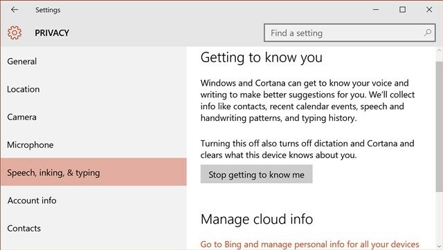 GettingToKnowYouWindows10