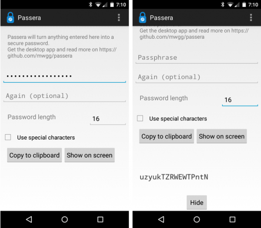 AndroidPasswordGeneator-Passera