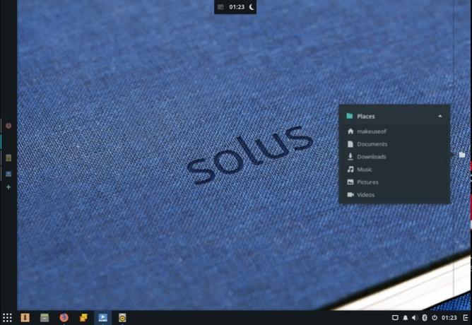 solus панели linux