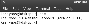 Играйте игри вътре във вашия Linux Terminal pom