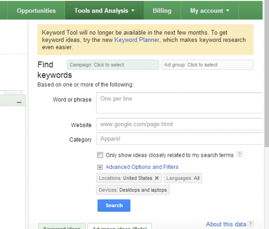 ключови думи adwords1