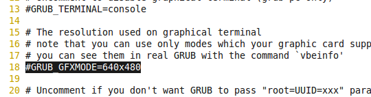 grub2 пръскане на изображение