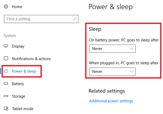 Как да се предотврати Windows компютър от преминаване към режим на заспиване в режим на заспиване