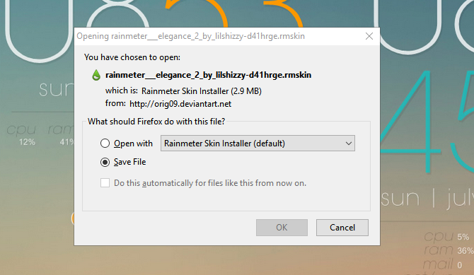 RMSkin файл INI