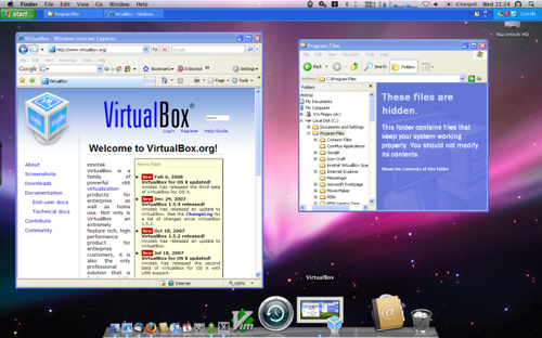 Virtualbox на Mac OS X