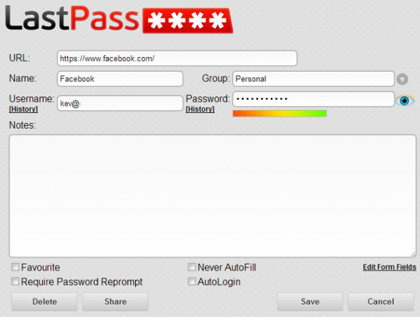 LastPass-сметки