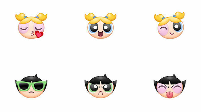 Пакет стикери за Powerpuff Girls iMessage