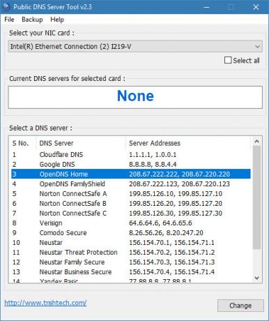 Публично-DNS-сървър-Tool