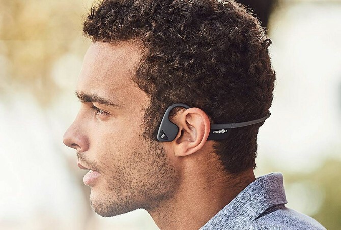 Aftershokz Trekz Air са безжични слушалки за костно провеждане за по-безопасно бягане, бягане или колоездене