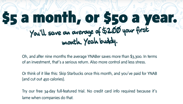 ynab икономии