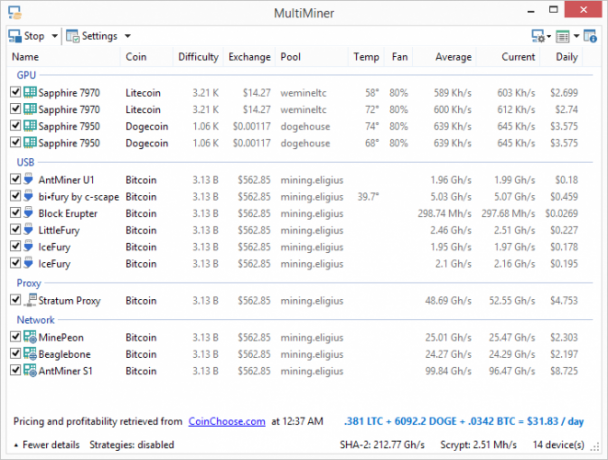 Multiminer за Linux - моят биткойн на Linux с тези най-добри безплатни приложения