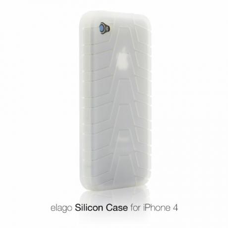 Силиконов калъф на гумата Elago за протектор за iPhone 4 и elagotirewhite на Giveaway