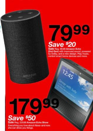 Най-добрите целеви оферти за черен петък Target BlackFriday AmazonEcho