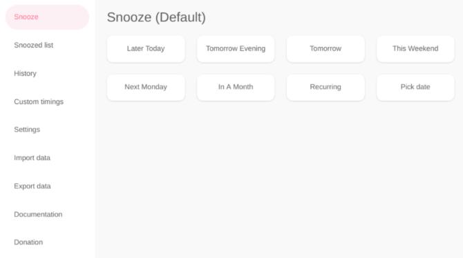 Отлагане на раздели за по-късно и избягвайте бъркането с отметки с Snooze Tabby за Chrome и Firefox