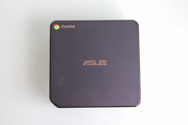 Chromebox - отгоре