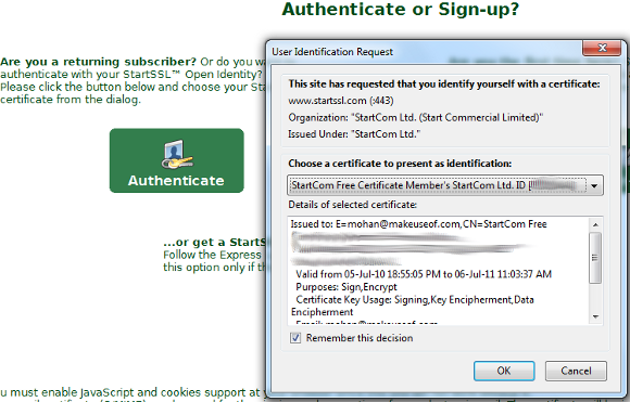 безплатно ssl cert