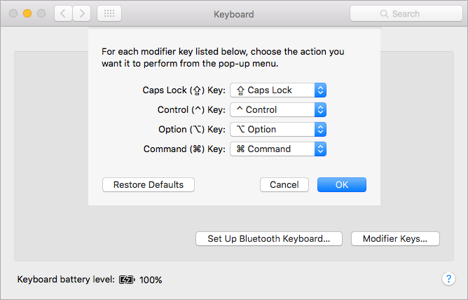 Mac-модификатор-оставам-клавиатура