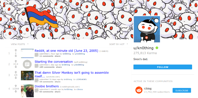 Reddit добавя профилни страници да са повече като Facebook reddit профилна страница