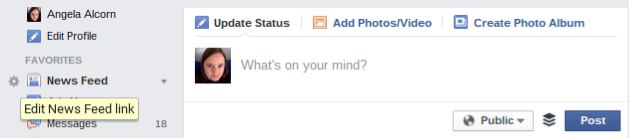 Facebook Edit News Feed