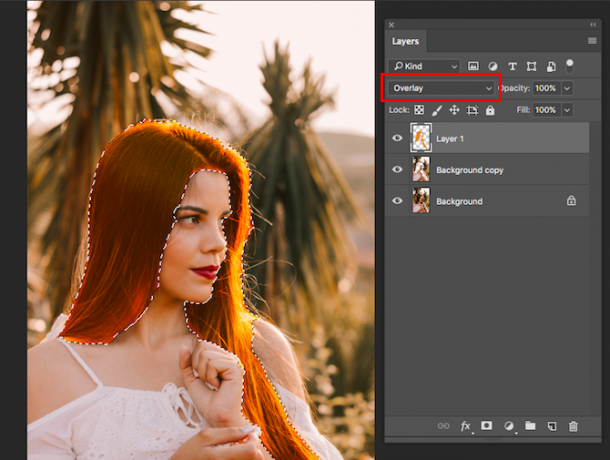 Как да промените цвета на косата във Photoshop Photoshop цвят на косата метод 2