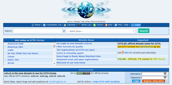 eztv торент