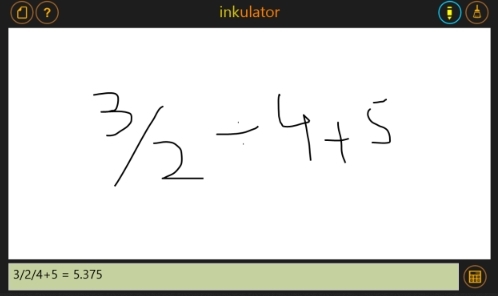 Инкулатор: Открийте ръчно написани математически изрази и изчислете в Windows 8 и RT Inkulator1