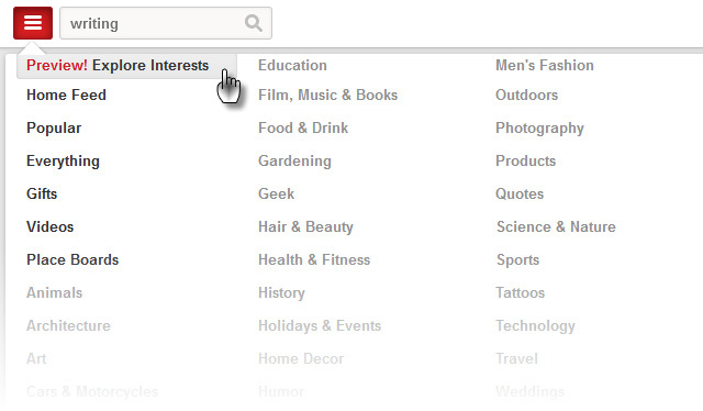 Pinterest - Разгледайте интересите