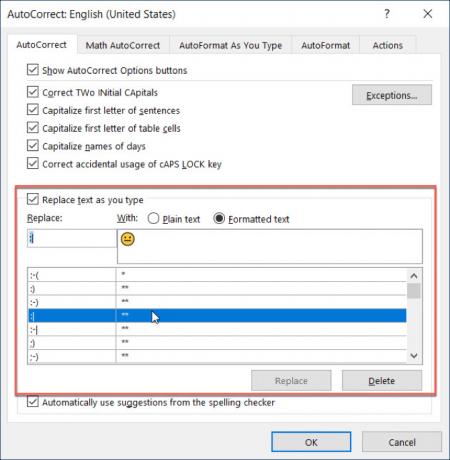 AutoCorrect Замяна на Windows