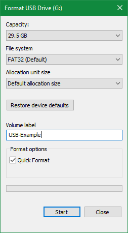 USB 10 формат USB устройство