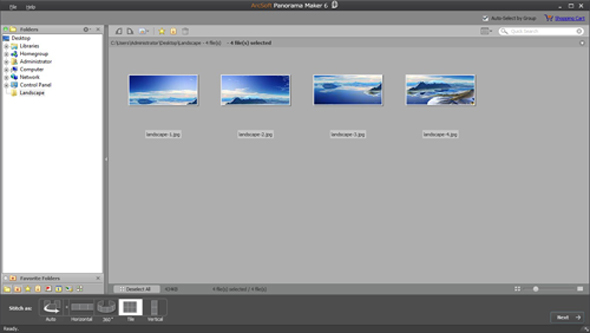 Зашийте панорамни изображения с Arcsoft Panorama Maker 6 [Giveaway] производител на панорама 6 ss1