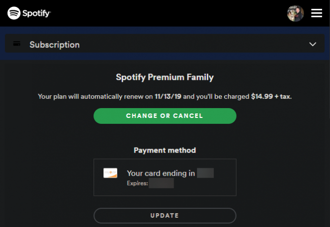 Spotify Premium Абонамент