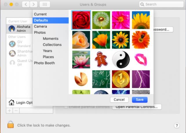 потребителски снимки-настройки-в-MacOS-Мохаве
