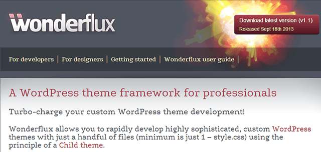 WordPress-рамка-wonderflux