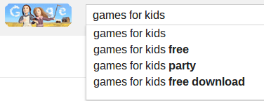Google-детски игри