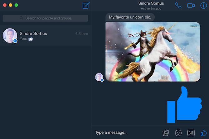 caprine facebook messenger десктоп приложение за mac