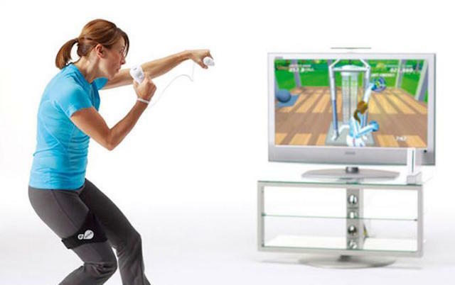 добавка забавна закрит тренировка-бокс-видео-игра-Wii