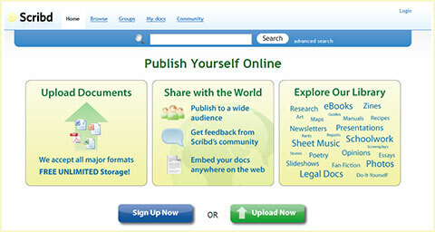 Scribd - Онлайн споделяне на документи