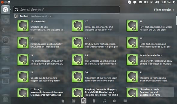 Everpad: Най-добрият клиент Evernote за Ubuntu [Linux] everpad единство