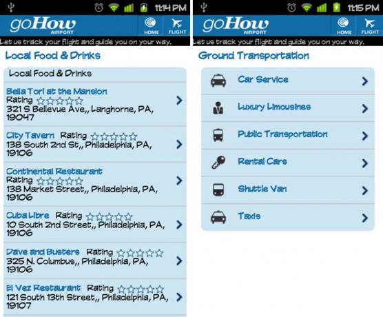 GoHow Airport: Отлично безплатно приложение за често пътуващи [Android и iPhone] android gohow airport 3