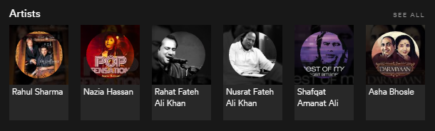 Qawwali жанр на Spotify