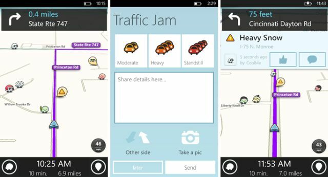 Waze-за-Windows-Phone-8