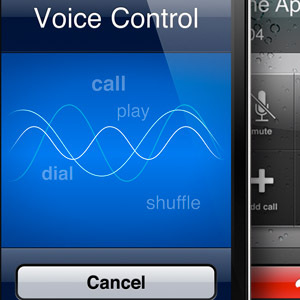 iphone гласов контрол