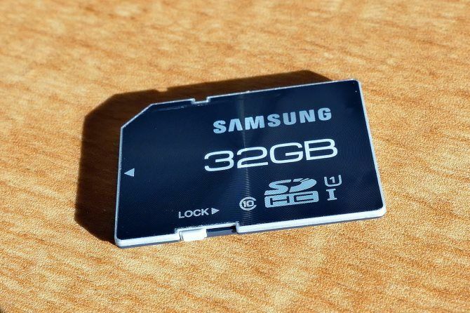 Ключ за заключване на SD карта