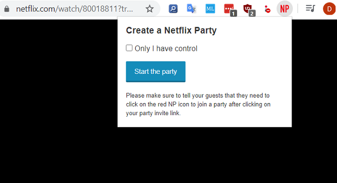 netflix парти създават парти