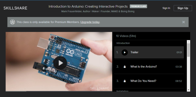 skillshare-Ардуино